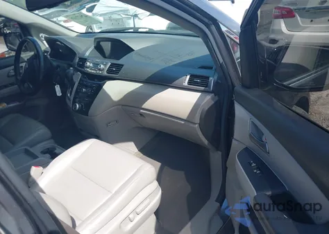 2011 Honda Odyssey Ex-L из США, поврежденный, VIN 5FNRL5H6XBB085292